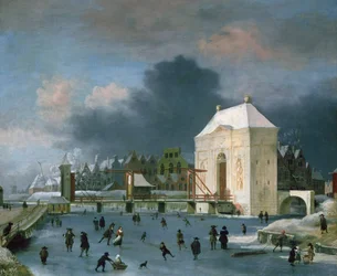 Town Gate at Leiden